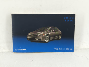2011 Honda Civic Owners Manual Book Guide OEM Used Auto Parts - Oemusedautoparts1.com