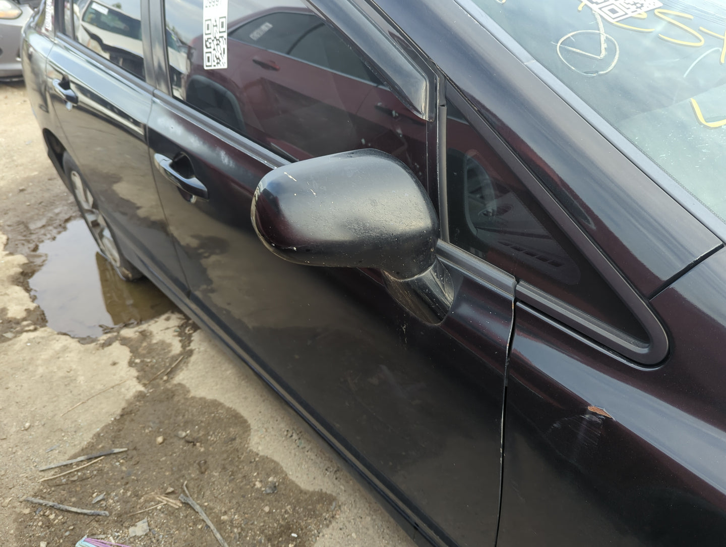 2006-2011 Honda Civic Passenger Side View Mirror - Right Door Mirror OEM Used - Oemusedautoparts1.com