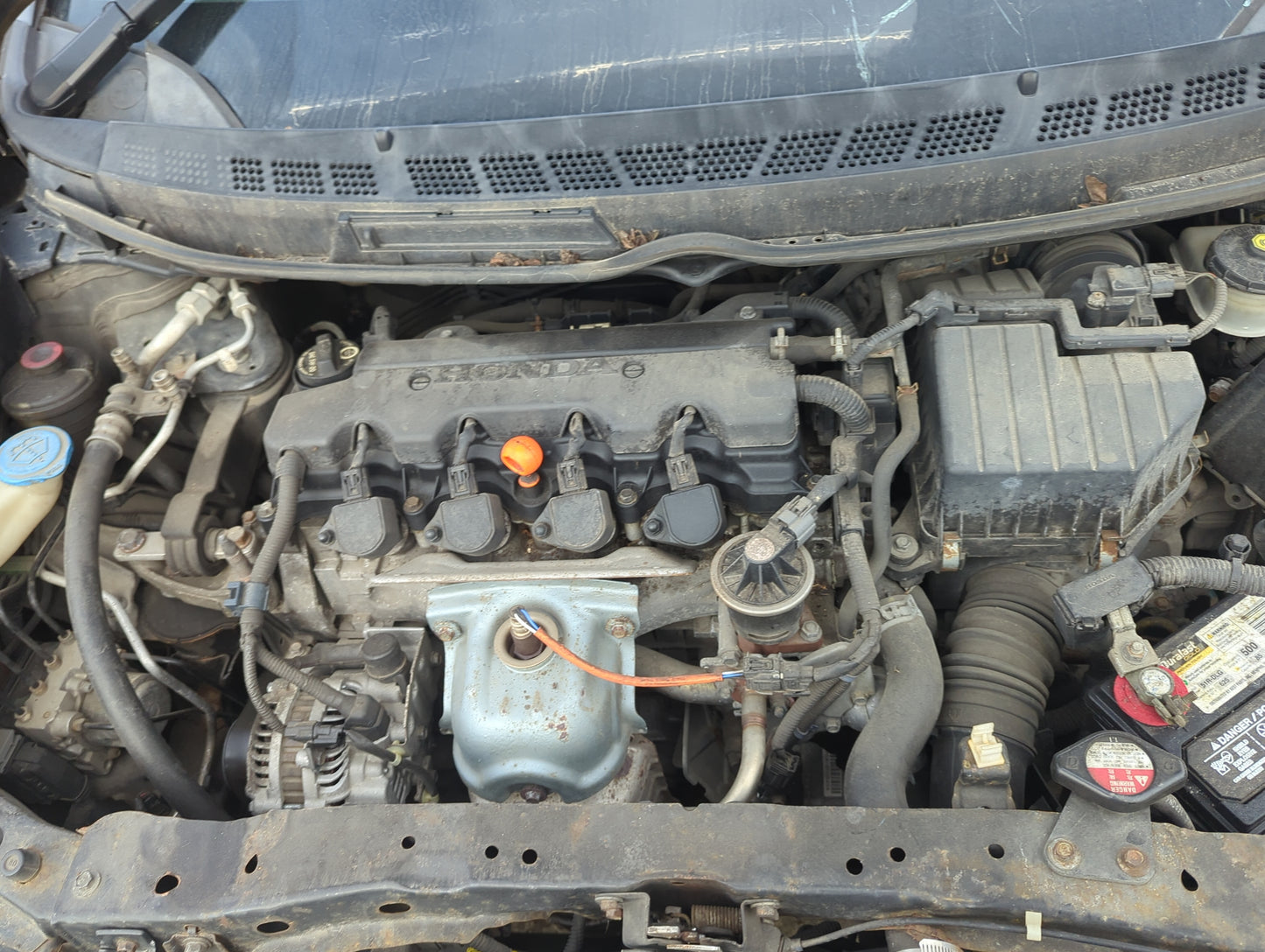 2006-2011 Honda Civic Engine Motor Complete Assembly 184K Miles Tested-Runs Good OEM Used Auto Parts - Oemusedautoparts1.com