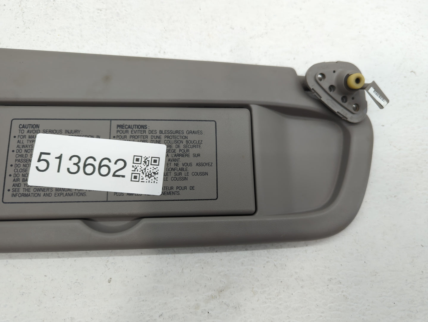 2006-2011 Honda Civic Sun Visor Shade Replacement Passenger Right Mirror Fits Fits 2006 2007 2008 2009 2010 2011 OEM Used Au