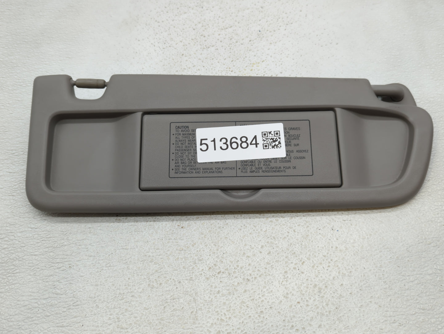 2006-2011 Honda Civic Sun Visor Shade Replacement Passenger Right Mirror Fits Fits 2006 2007 2008 2009 2010 2011 OEM Used Au