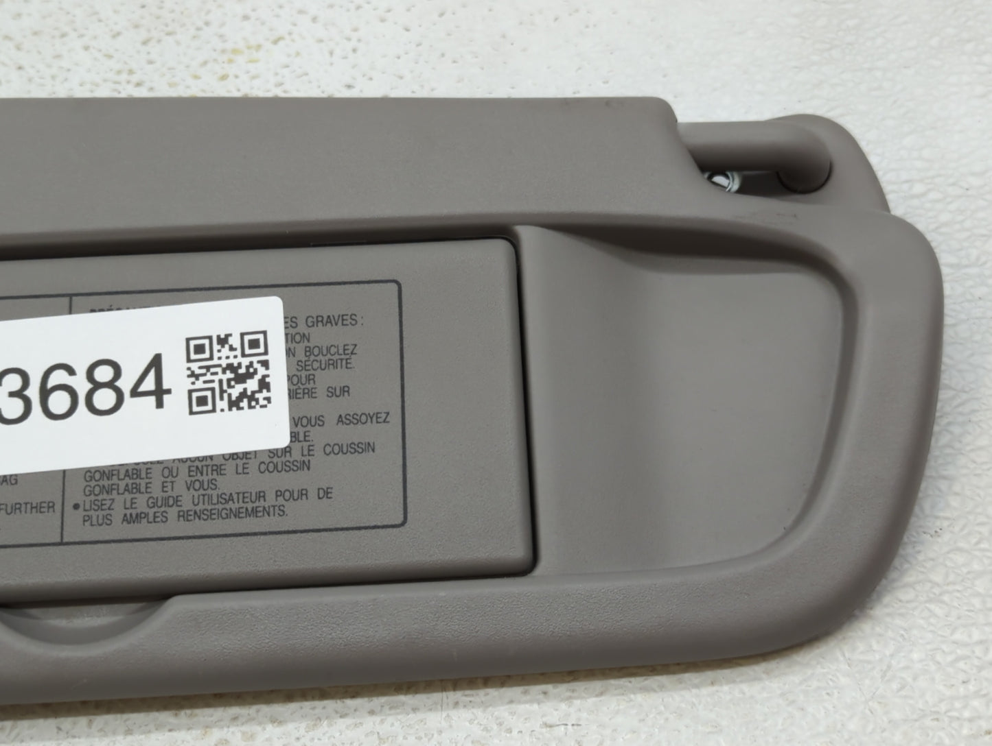 2006-2011 Honda Civic Sun Visor Shade Replacement Passenger Right Mirror Fits Fits 2006 2007 2008 2009 2010 2011 OEM Used Au