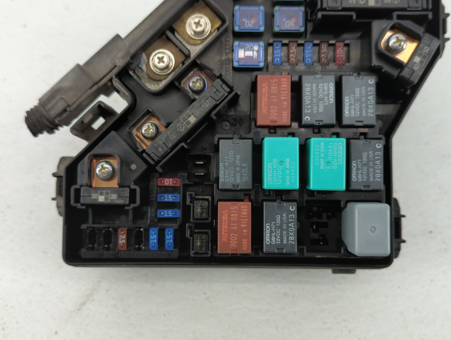 2008-2011 Honda Civic Fusebox Fuse Box Panel Relay Module P/N:SVA-A131 Fits Fits 2008 2009 2010 2011 OEM Used Auto Parts - O