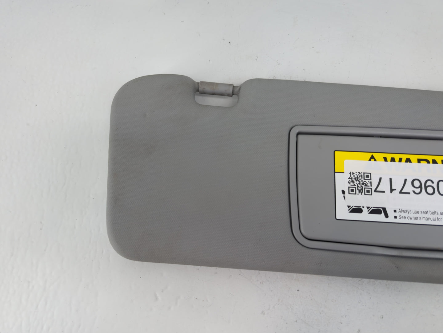 2010-2011 Honda Cr-V Sun Visor Shade Replacement Passenger Right Mirror Fits Fits 2010 2011 OEM Used Auto Parts - Oemusedaut
