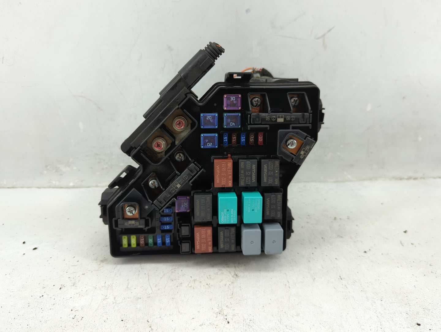 2007-2011 Honda Cr-V Fusebox Fuse Box Panel Relay Module P/N:SWA-0130 Fits Fits 2007 2008 2009 2010 2011 OEM Used Auto Parts