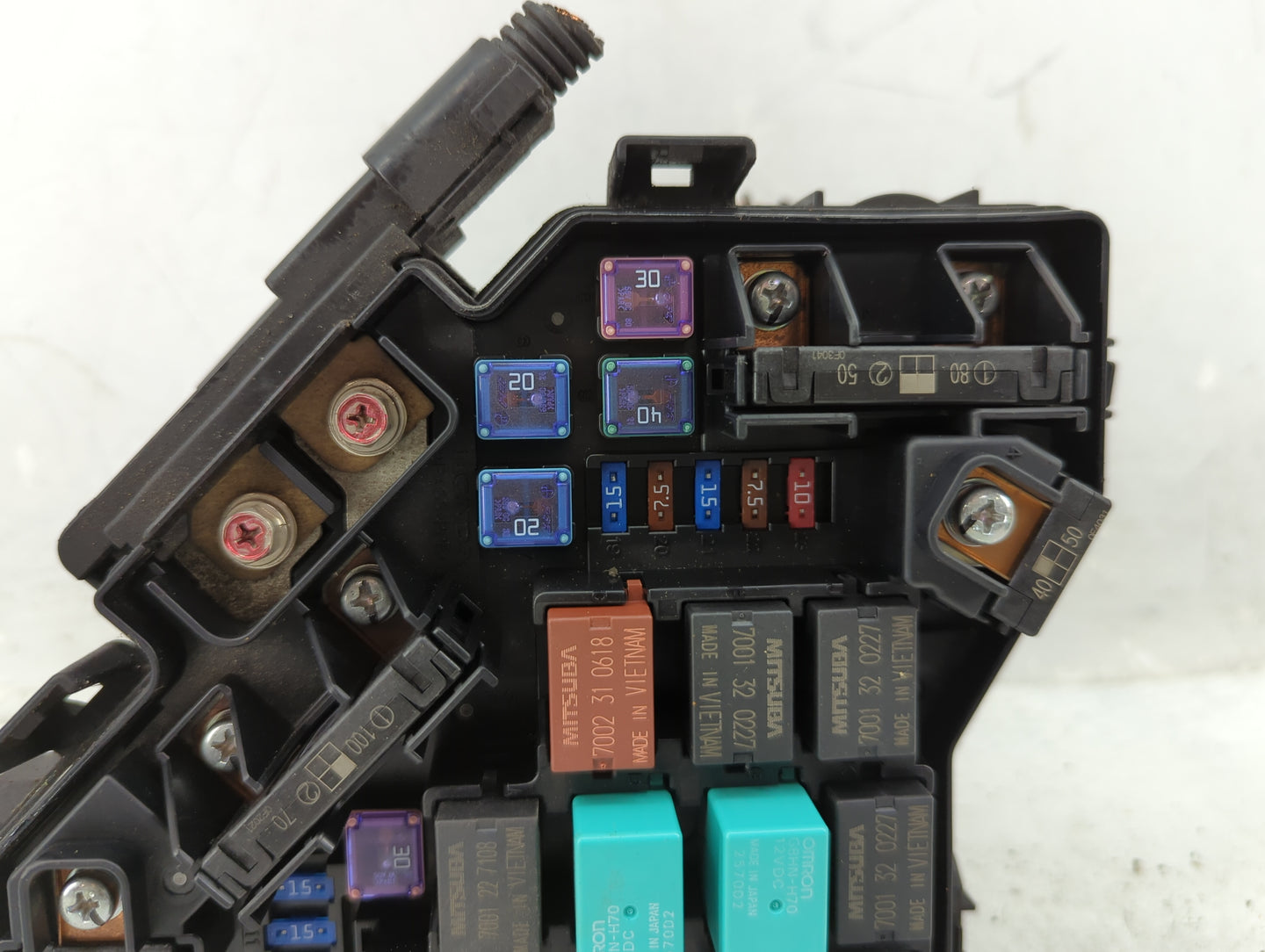 2007-2011 Honda Cr-V Fusebox Fuse Box Panel Relay Module P/N:SWA-0130 Fits Fits 2007 2008 2009 2010 2011 OEM Used Auto Parts