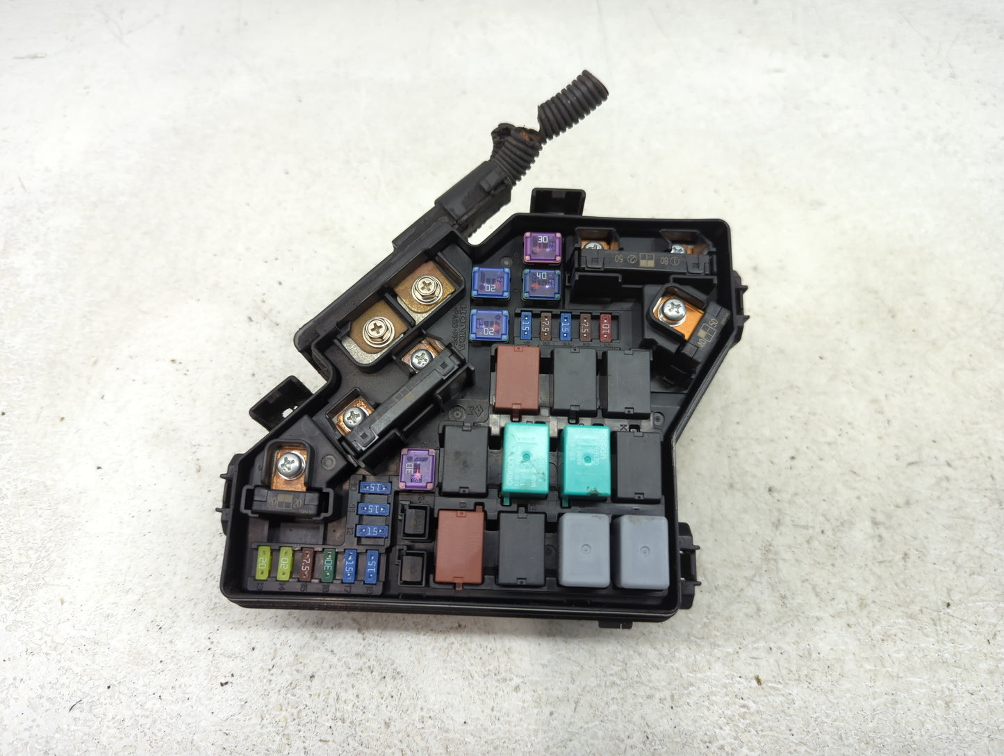2007-2011 Honda Cr-V Fusebox Fuse Box Panel Relay Module Fits Fits 2007 2008 2009 2010 2011 OEM Used Auto Parts - Oemusedaut