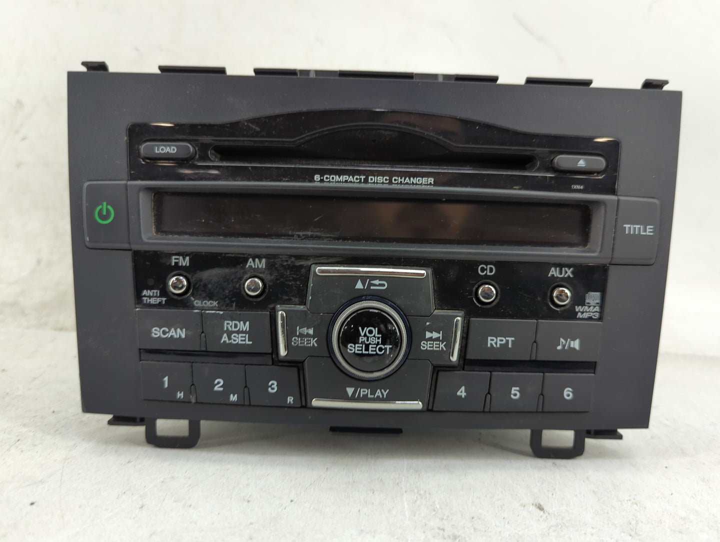2010-2011 Honda Cr-V Radio AM FM Cd Player Receiver Replacement P/N:39100-SWA-A011-M1 CQ-EH7962VT Fits Fits 2010 2011 OEM Us