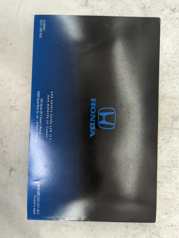 2011 Honda Cr-V Owners Manual Book Guide P/N:31SWB640 00X31-SWB-6400 OEM Used Auto Parts