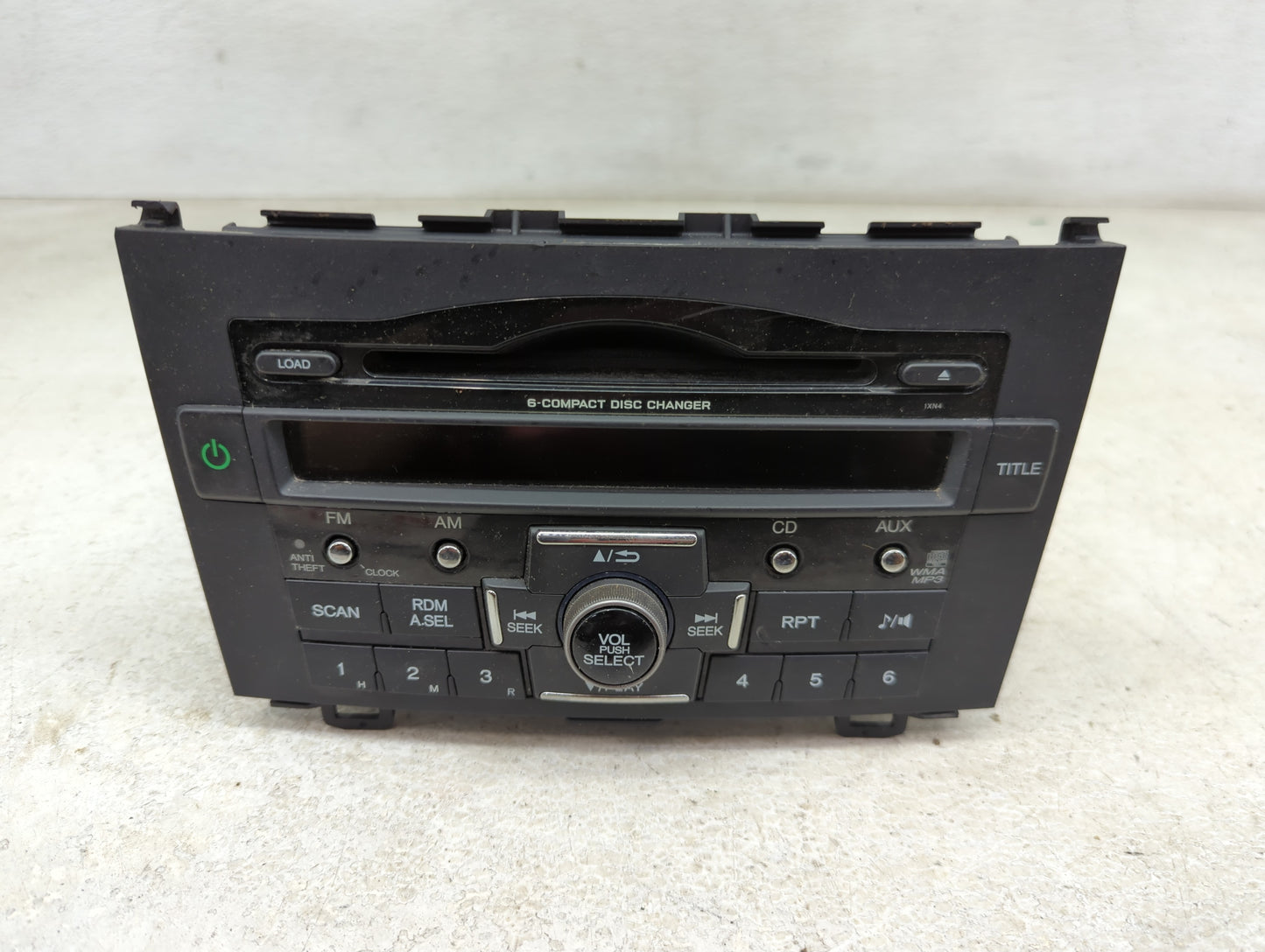 2011 Honda Cr-V Radio AM FM Cd Player Receiver Replacement P/N:39100-SWA-A011-M1 CQ-EH7962VT Fits OEM Used Auto Parts - Oemu
