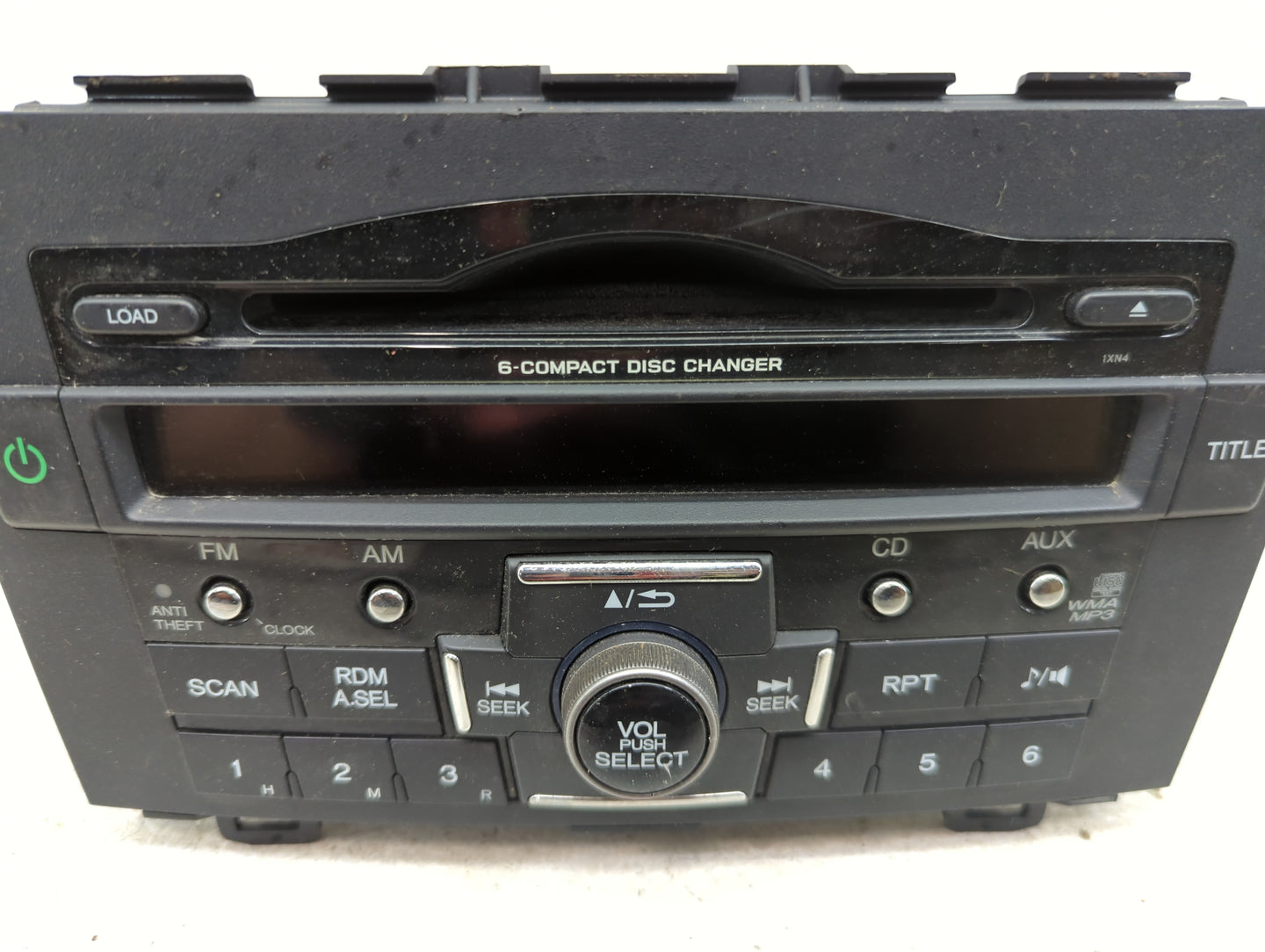 2011 Honda Cr-V Radio AM FM Cd Player Receiver Replacement P/N:39100-SWA-A011-M1 CQ-EH7962VT Fits OEM Used Auto Parts - Oemu
