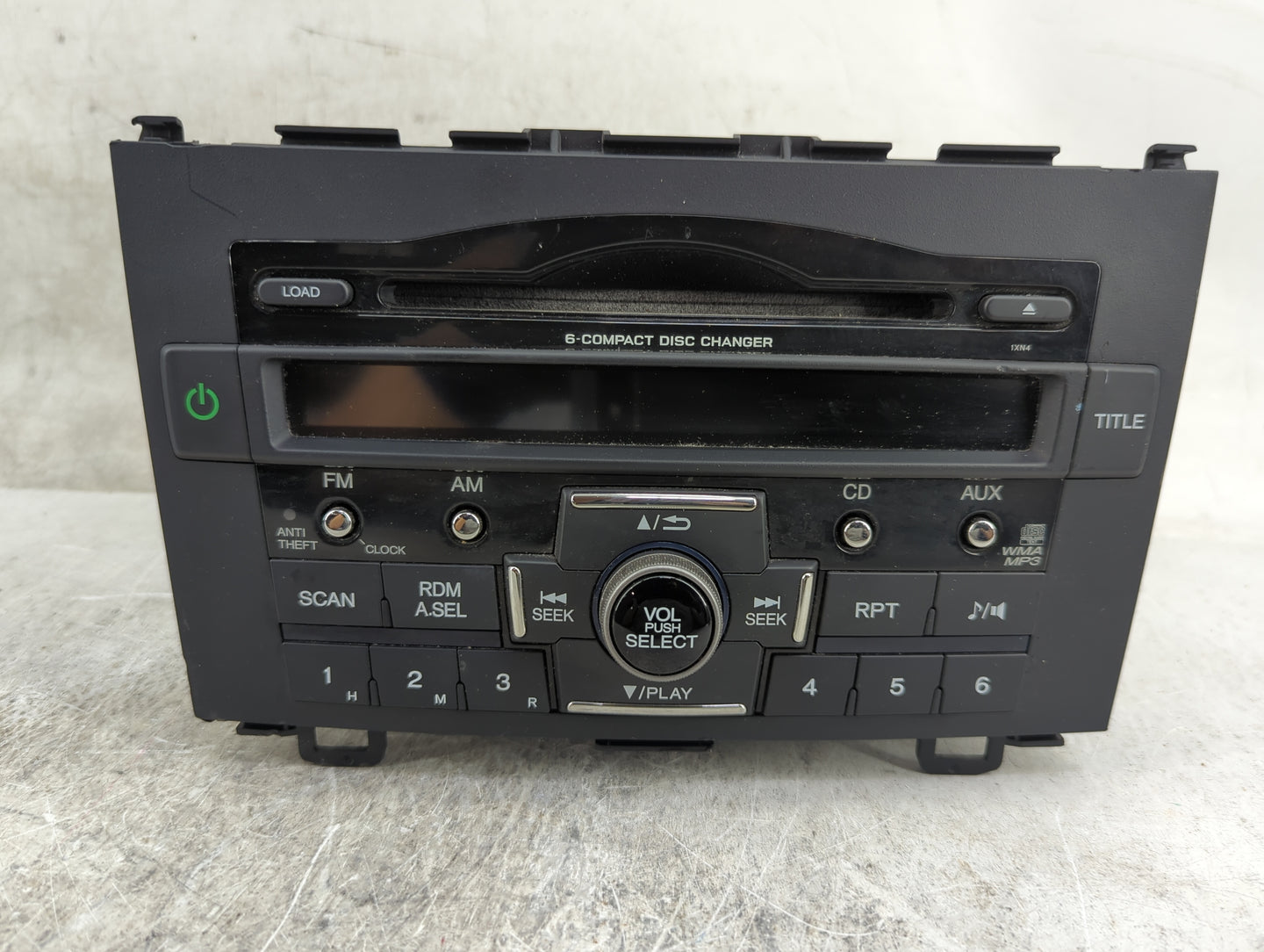 2007-2011 Honda Cr-V Radio AM FM Cd Player Receiver Replacement P/N:39100-SWA-A011-M1 CQ-EH7962VT Fits OEM Used Auto Parts -