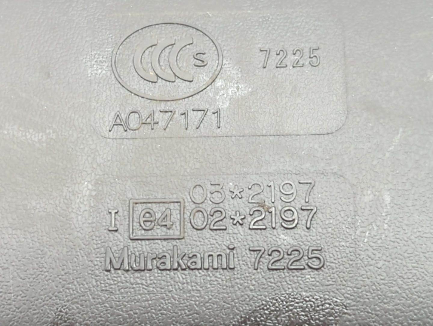 2005-2016 Honda Cr-V Interior Rear View Mirror Replacement OEM P/N:A047171 Fits OEM Used Auto Parts - Oemusedautoparts1.com