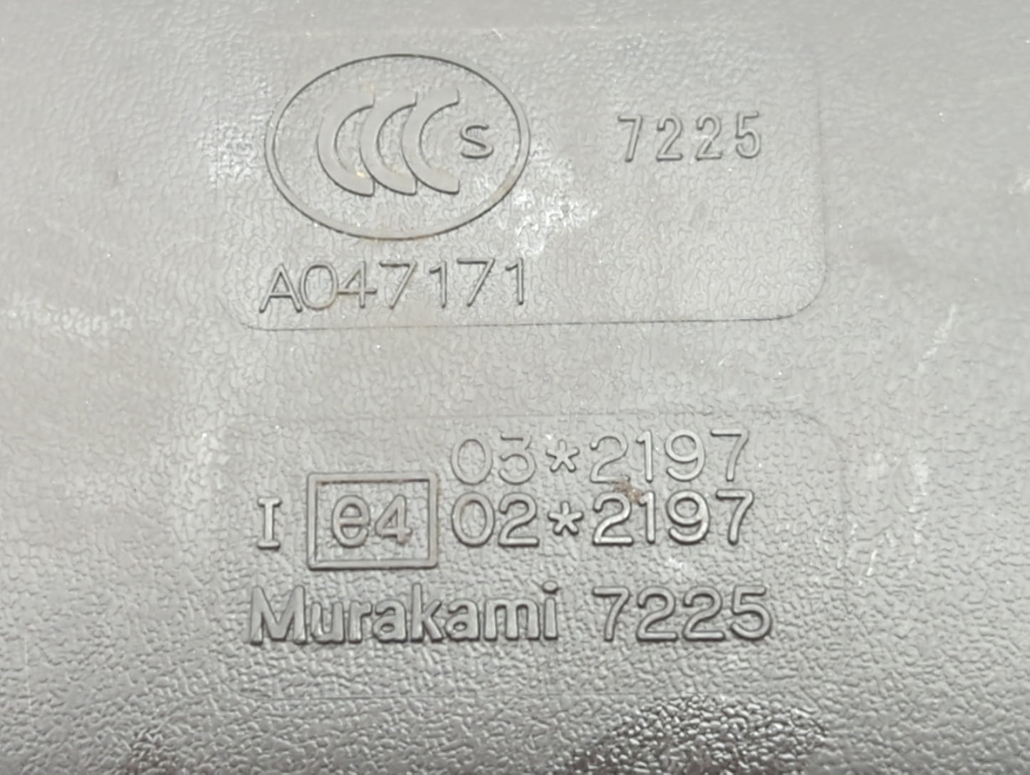 2005-2016 Honda Cr-V Interior Rear View Mirror Replacement OEM P/N:A047171 Fits OEM Used Auto Parts - Oemusedautoparts1.com