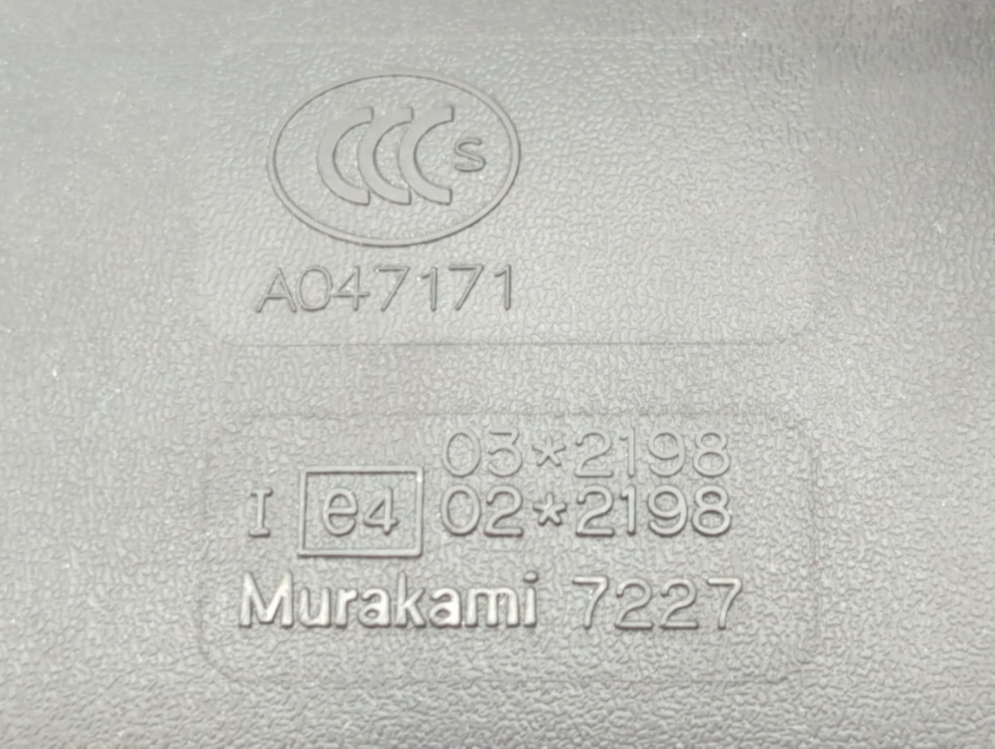 2005-2016 Honda Cr-V Interior Rear View Mirror Replacement OEM P/N:A047171 Ie4 03 2198 Fits OEM Used Auto Parts - Oemusedaut