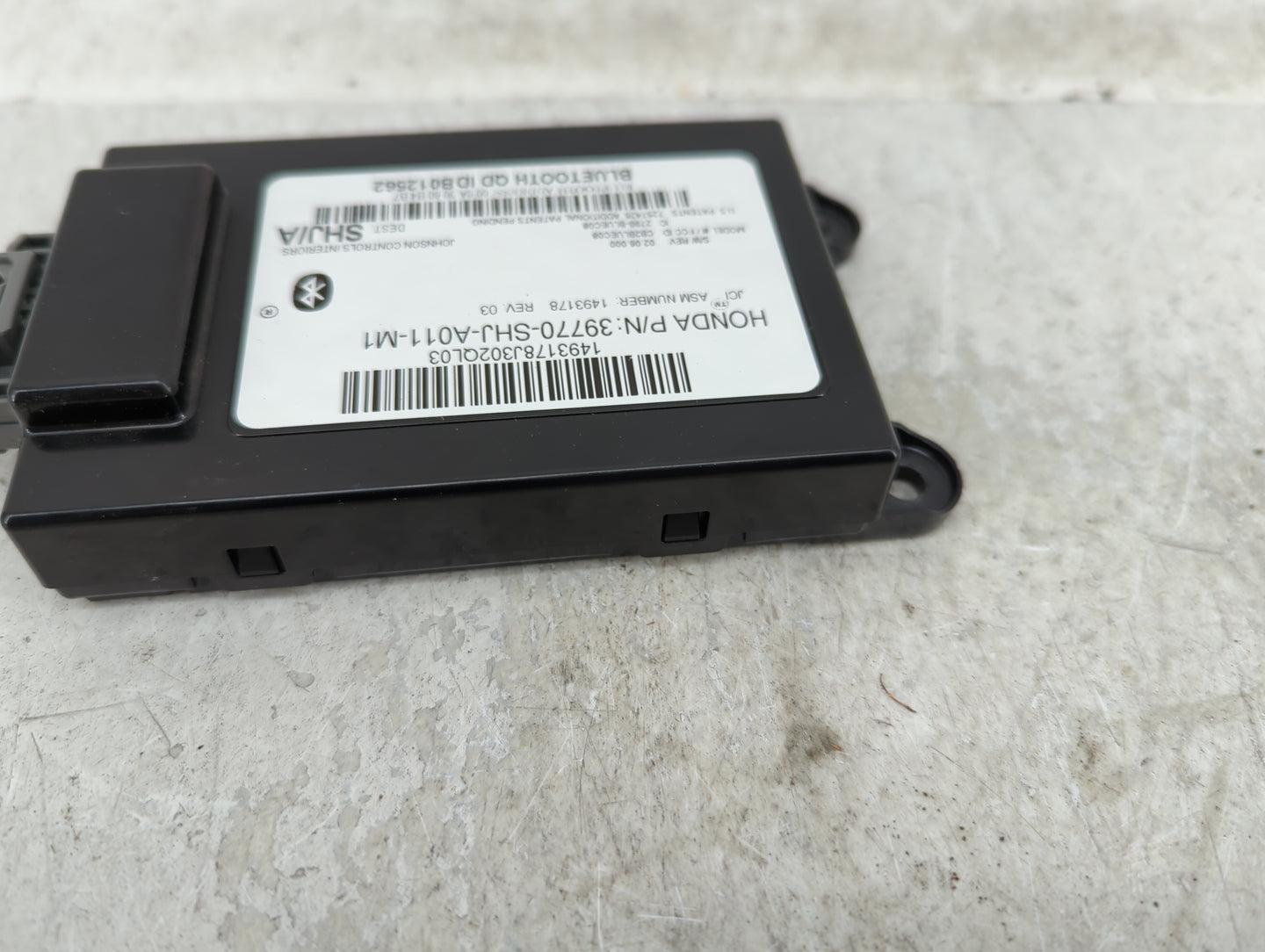 2011 Honda Cr-z Bluetooth Phone Communication Control Module Ccm Oem - Oemusedautoparts1.com