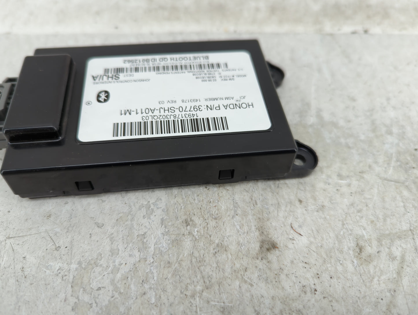 2011 Honda Cr-z Bluetooth Phone Communication Control Module Ccm Oem - Oemusedautoparts1.com