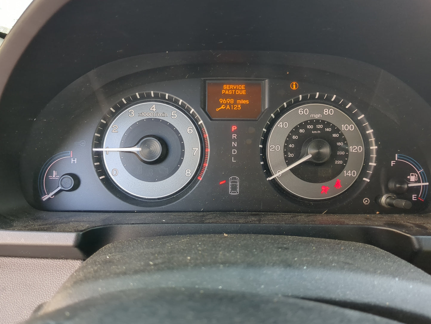 2011-2013 Honda Odyssey Instrument Cluster Speedometer Gauges Miles:248K Fits Fits 2011 2012 2013 OEM Used Auto Parts - Oemu