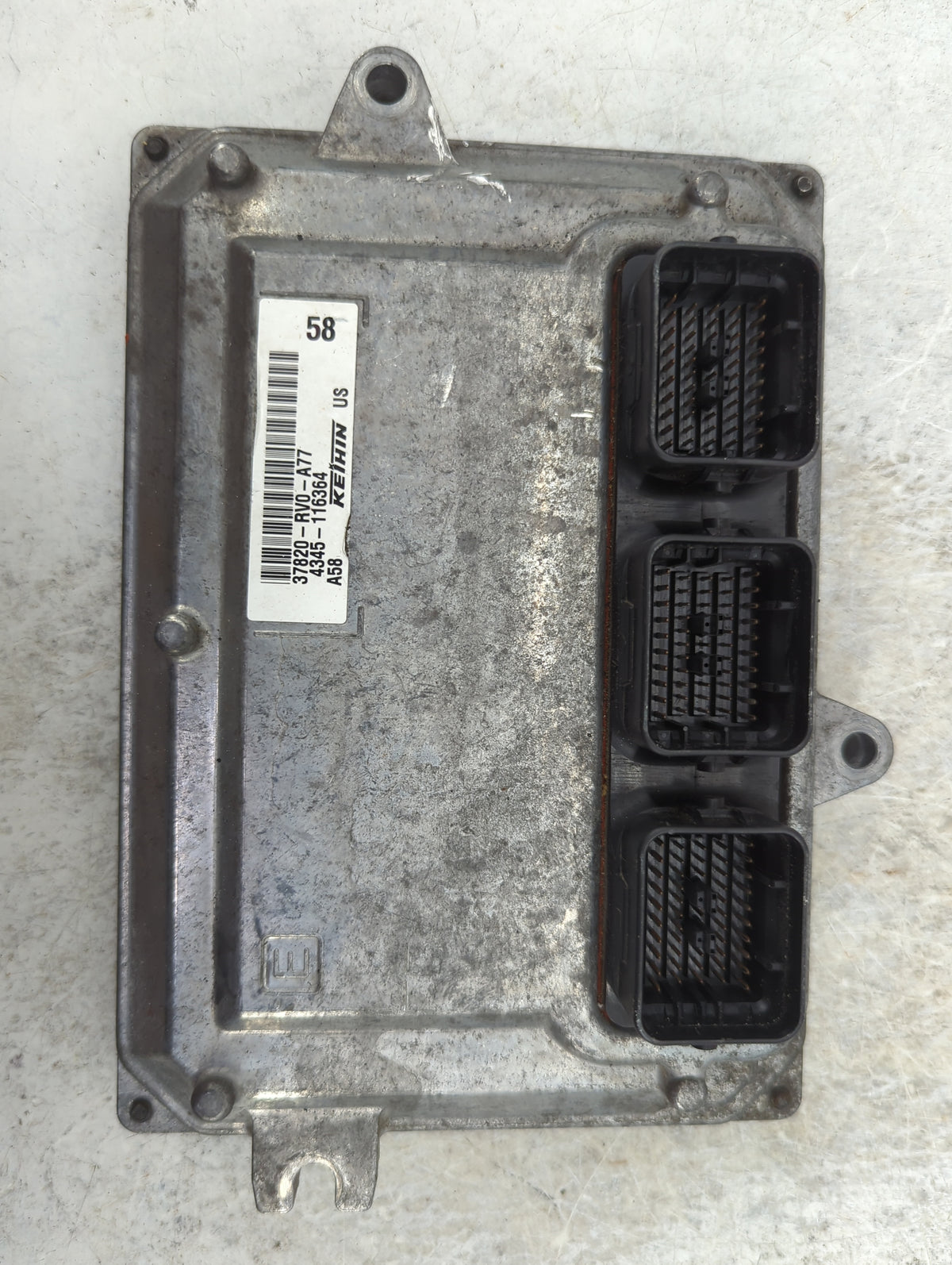 2011-2013 Honda Odyssey PCM Engine Control Computer ECU ECM PCU OEM P/N:37820-RV0-A77 Fits Fits 2011 2013 OEM Used Auto Part