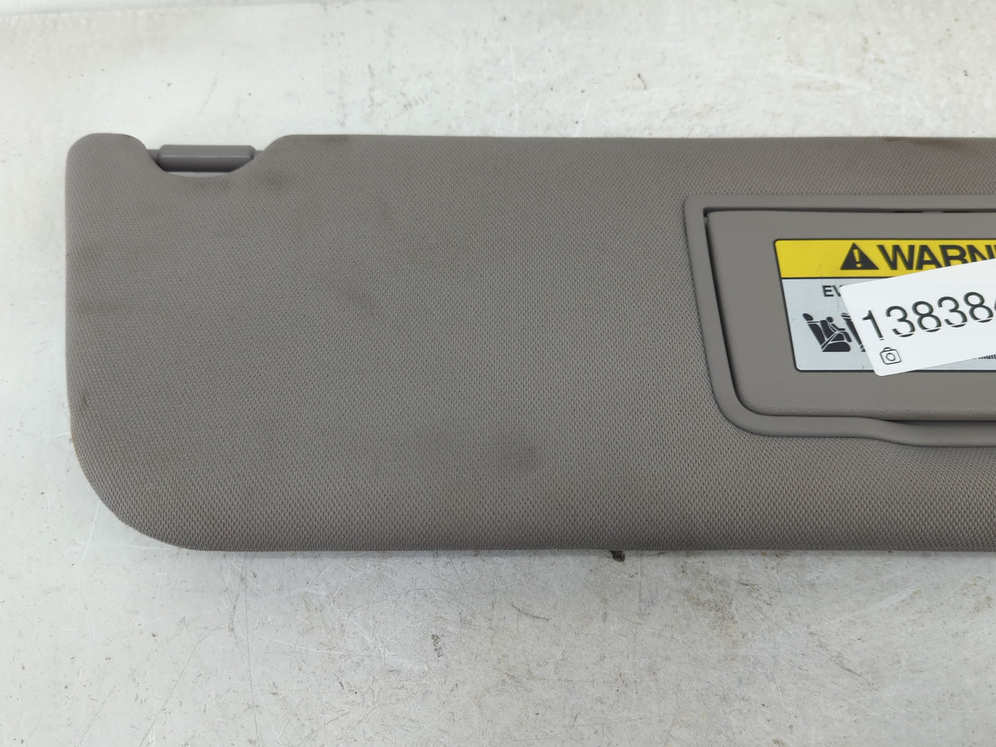2011-2017 Honda Odyssey Sun Visor Shade Replacement Passenger Right Mirror Fits Fits 2011 2012 2013 2014 2015 2016 2017 OEM 