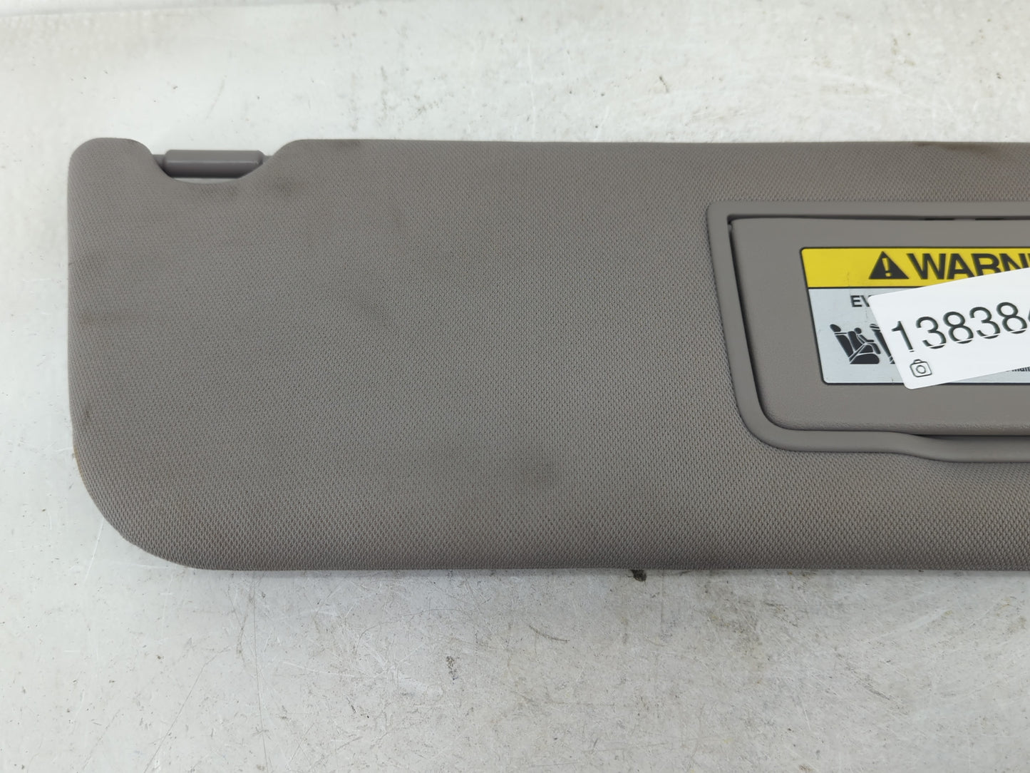 2011-2017 Honda Odyssey Sun Visor Shade Replacement Passenger Right Mirror Fits Fits 2011 2012 2013 2014 2015 2016 2017 OEM 