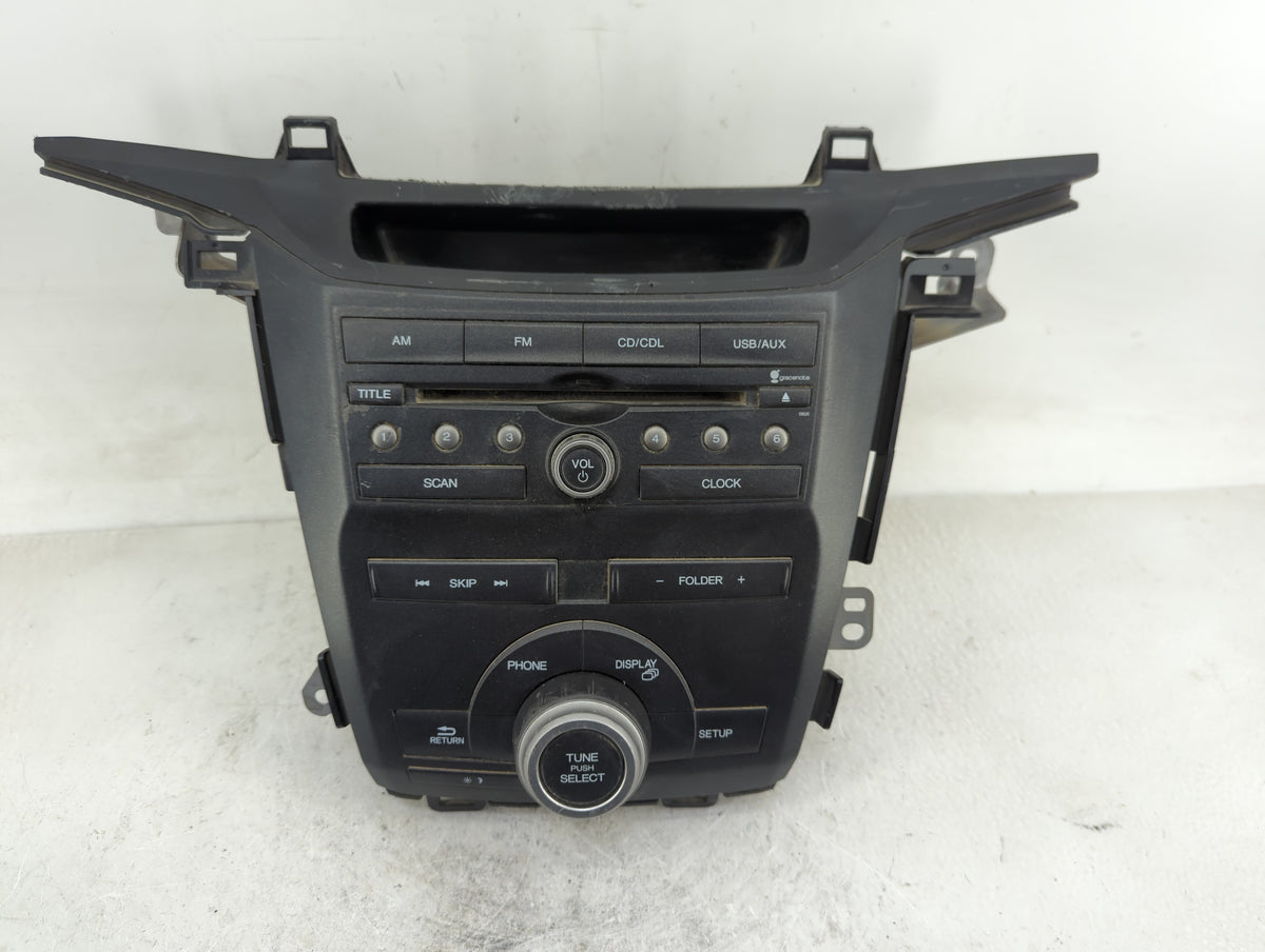 2011 Honda Odyssey Radio AM FM Cd Player Receiver Replacement P/N:39100-TK8-C120 Fits OEM Used Auto Parts - Oemusedautoparts