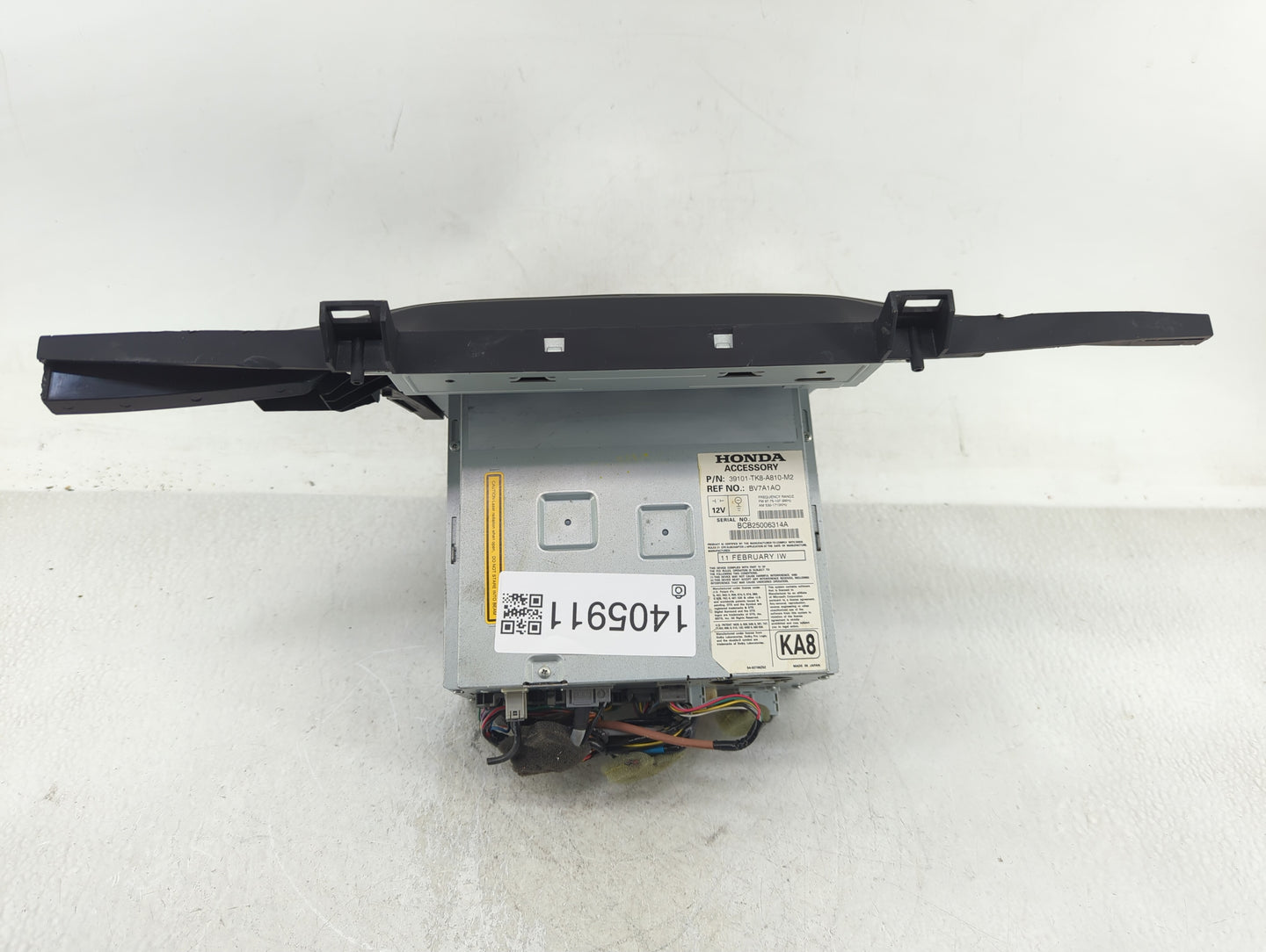 2011-2013 Honda Odyssey Radio AM FM Cd Player Receiver Replacement P/N:39101-TK8-A810-M2 Fits Fits 2011 2012 2013 OEM Used A