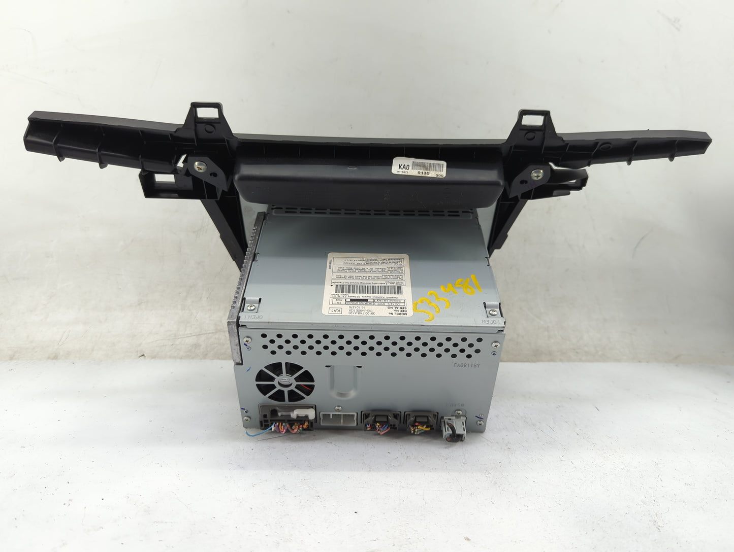 2011 Honda Odyssey Radio AM FM Cd Player Receiver Replacement P/N:39100-TK8-A120 CQ-JH90E1GX Fits OEM Used Auto Parts - Oemu
