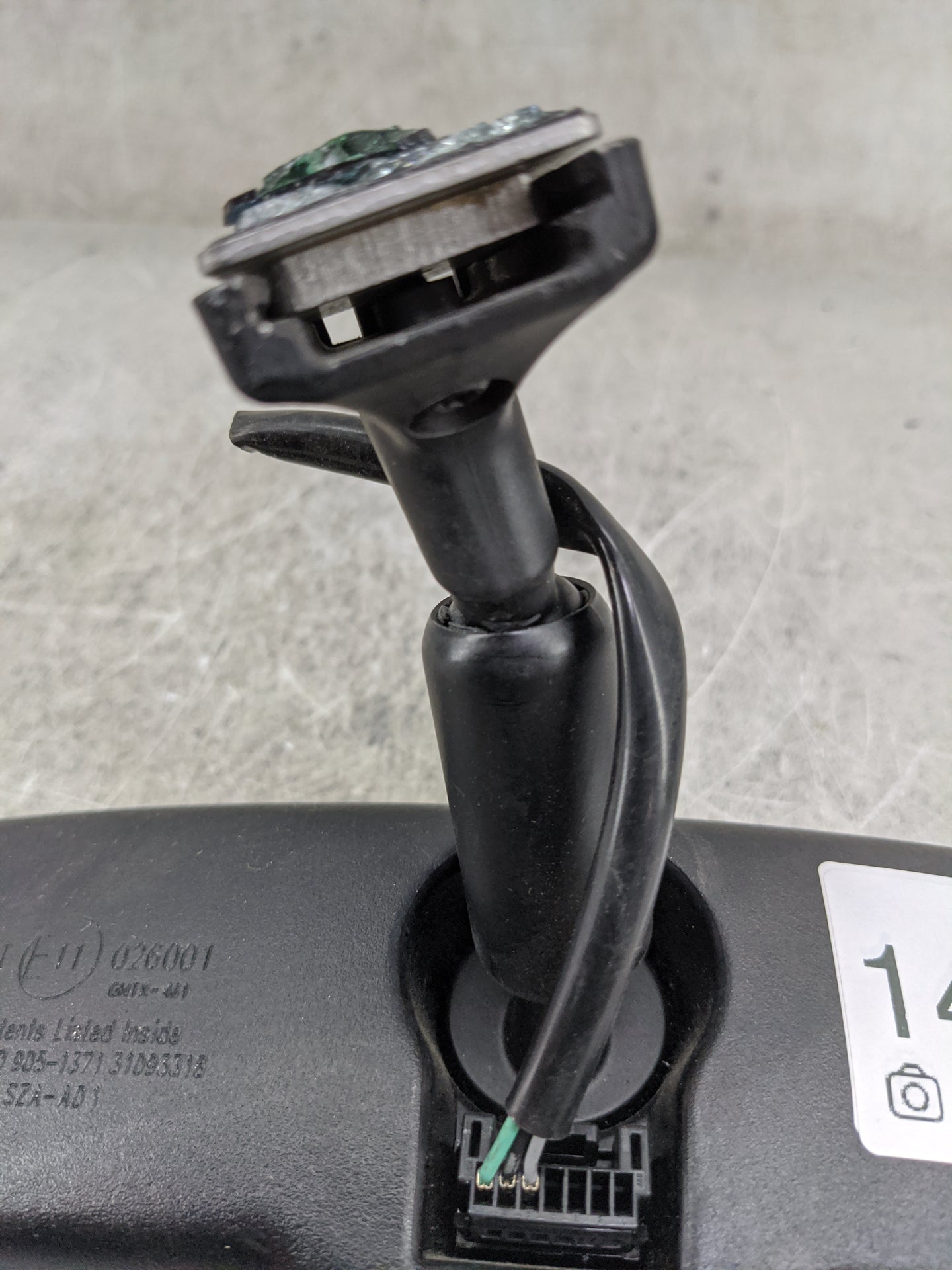 2011-2012 Honda Odyssey Interior Rear View Mirror Replacement OEM P/N:015892 026001 Fits Fits 2009 2010 2011 2012 2013 2014 