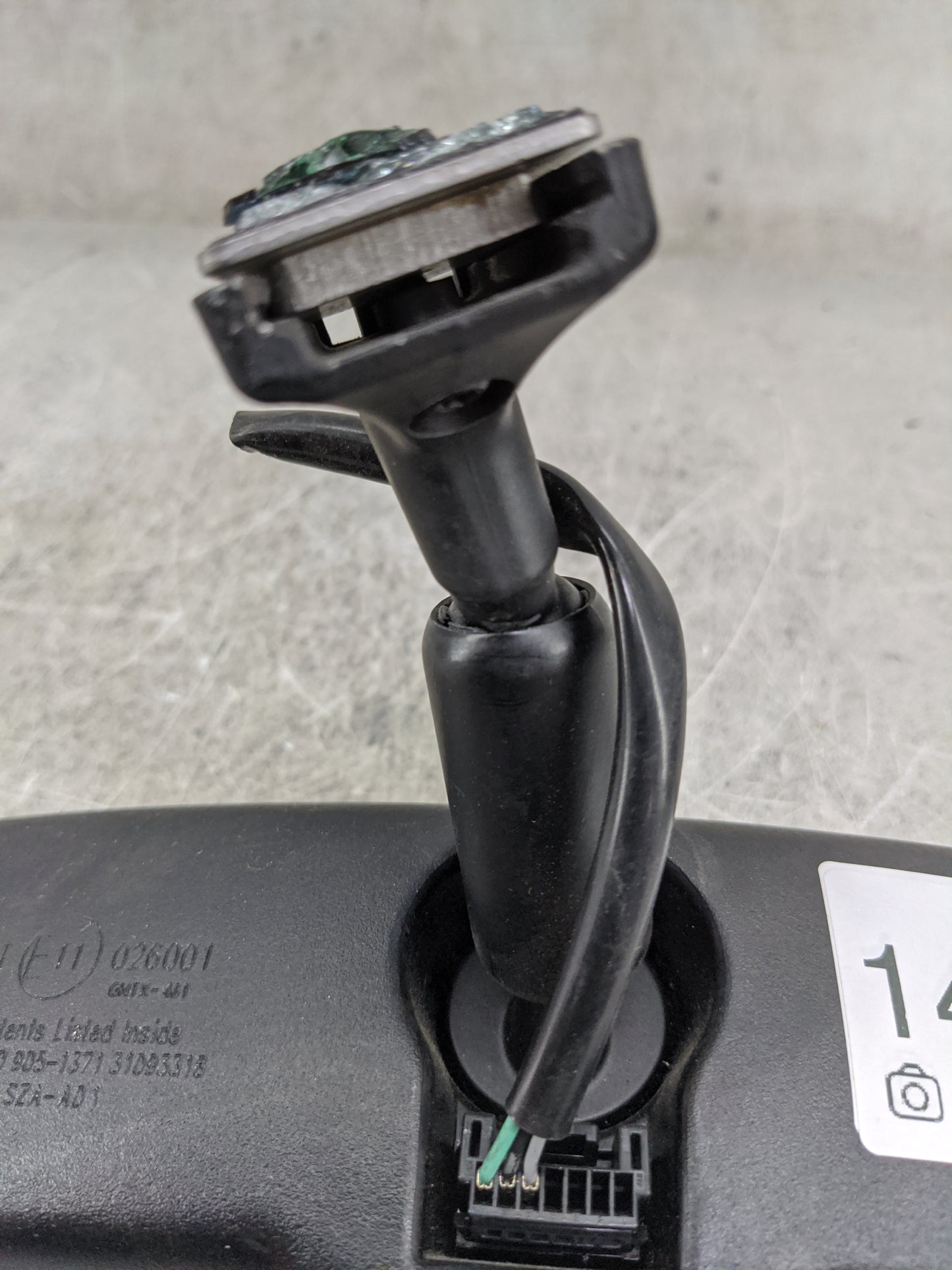 2011-2012 Honda Odyssey Interior Rear View Mirror Replacement OEM P/N:015892 026001 Fits Fits 2009 2010 2011 2012 2013 2014 