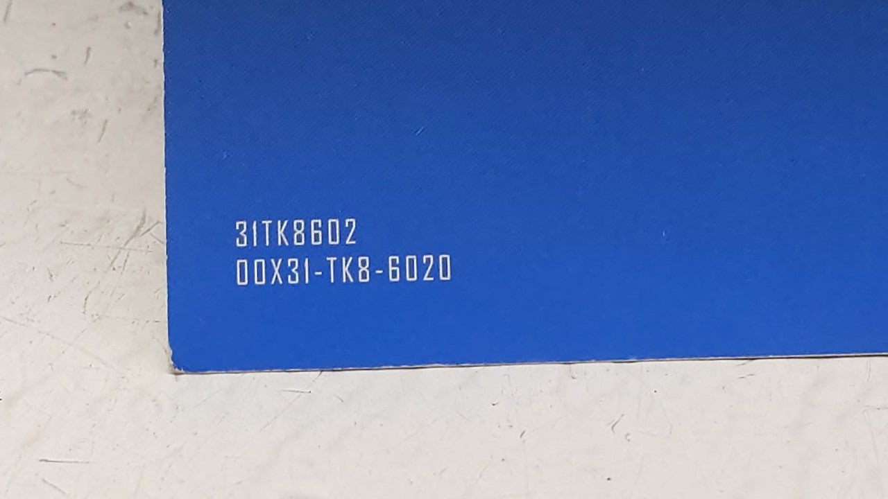 2011 Honda Odyssey Owners Manual Book Guide OEM Used Auto Parts - Oemusedautoparts1.com