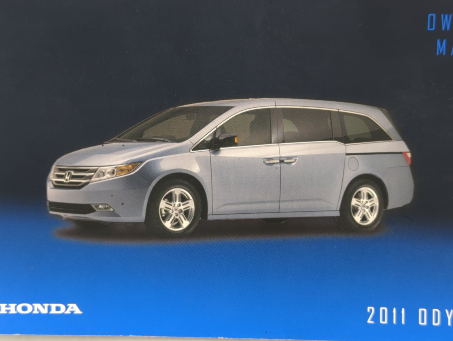 2011 Honda Odyssey Owners Manual Book Guide OEM Used Auto Parts - Oemusedautoparts1.com