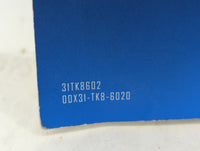 2011 Honda Odyssey Owners Manual Book Guide OEM Used Auto Parts - Oemusedautoparts1.com