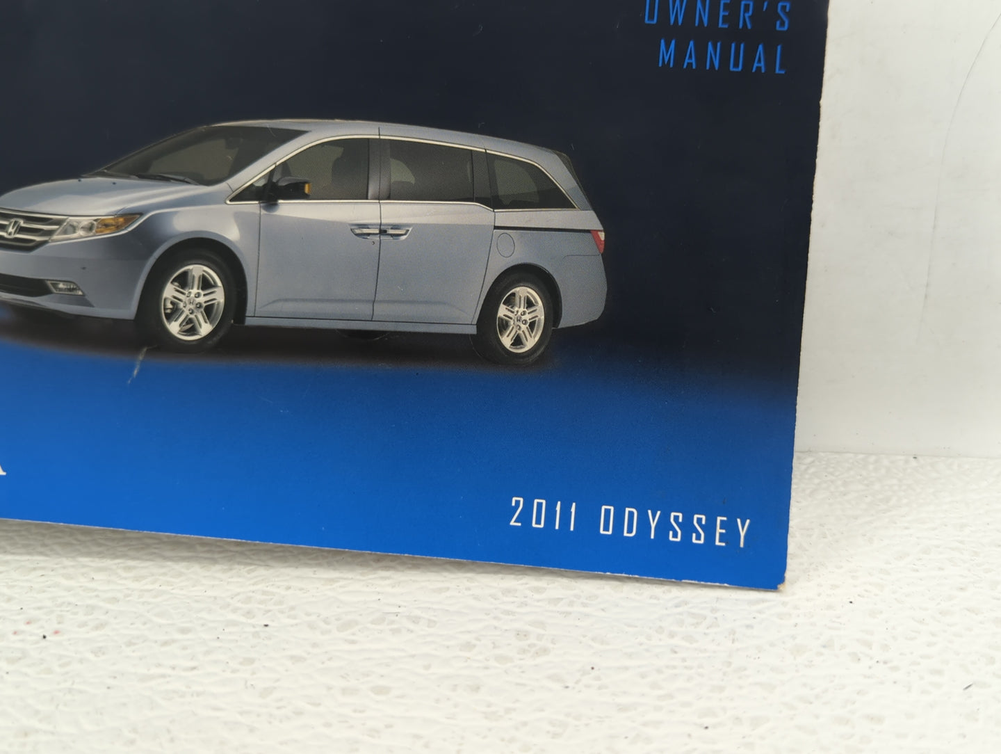 2011 Honda Odyssey Owners Manual Book Guide OEM Used Auto Parts - Oemusedautoparts1.com