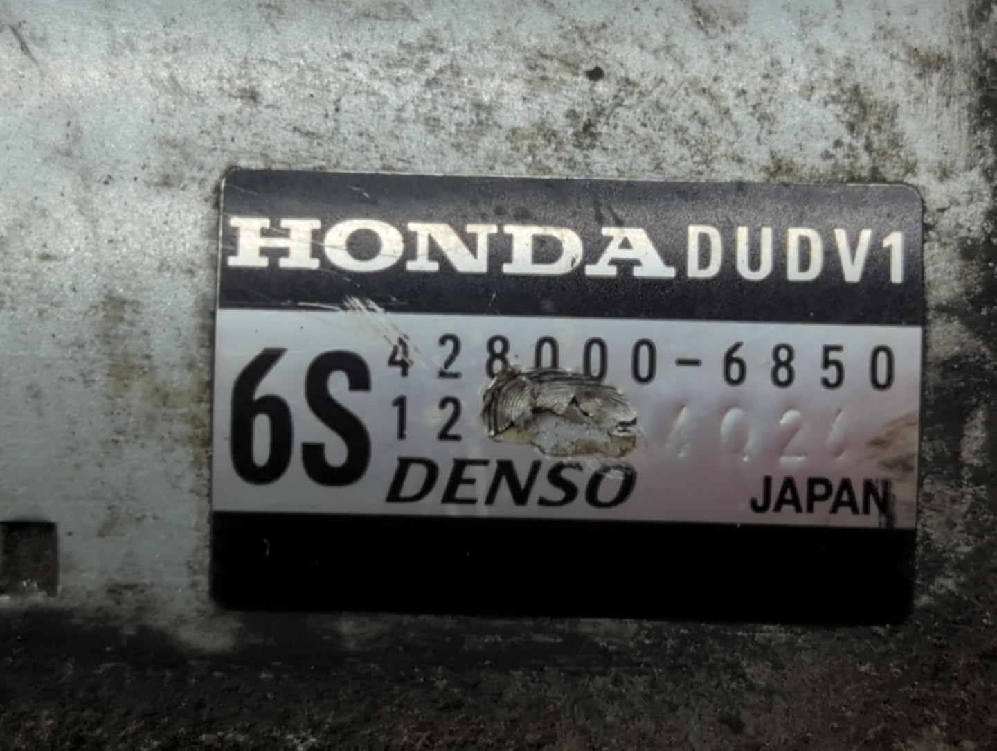 2011-2013 Honda Odyssey Car Starter Motor Solenoid OEM P/N:428000-6850 Fits Fits 2009 2010 2011 2012 2013 OEM Used Auto Part
