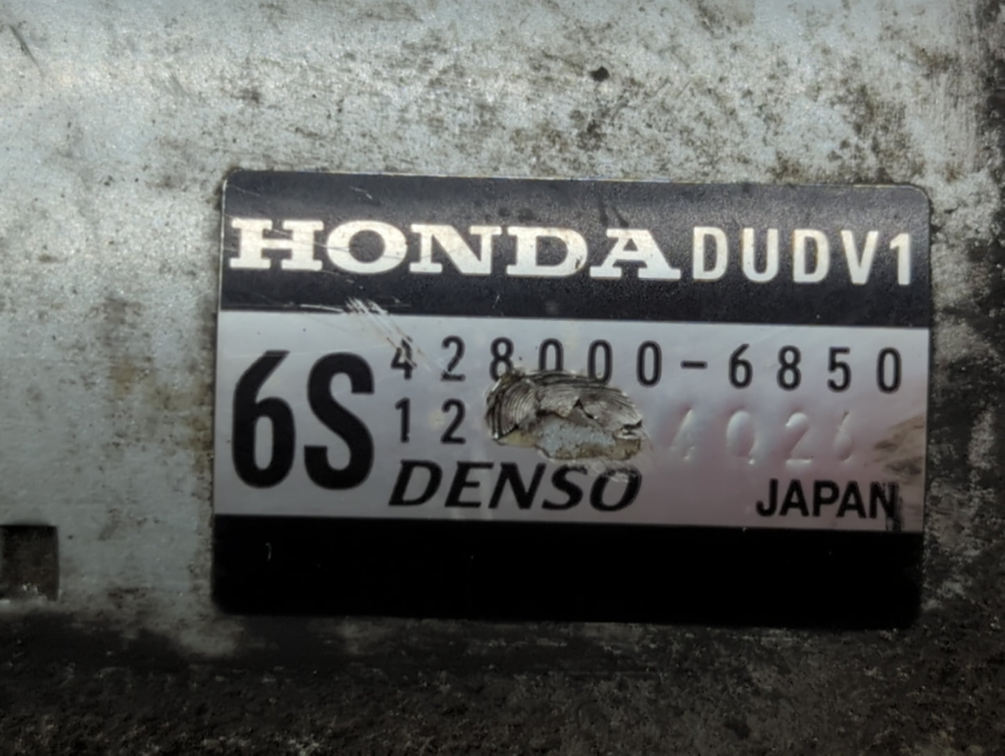 2011-2013 Honda Odyssey Car Starter Motor Solenoid OEM P/N:428000-6850 Fits Fits 2009 2010 2011 2012 2013 OEM Used Auto Part