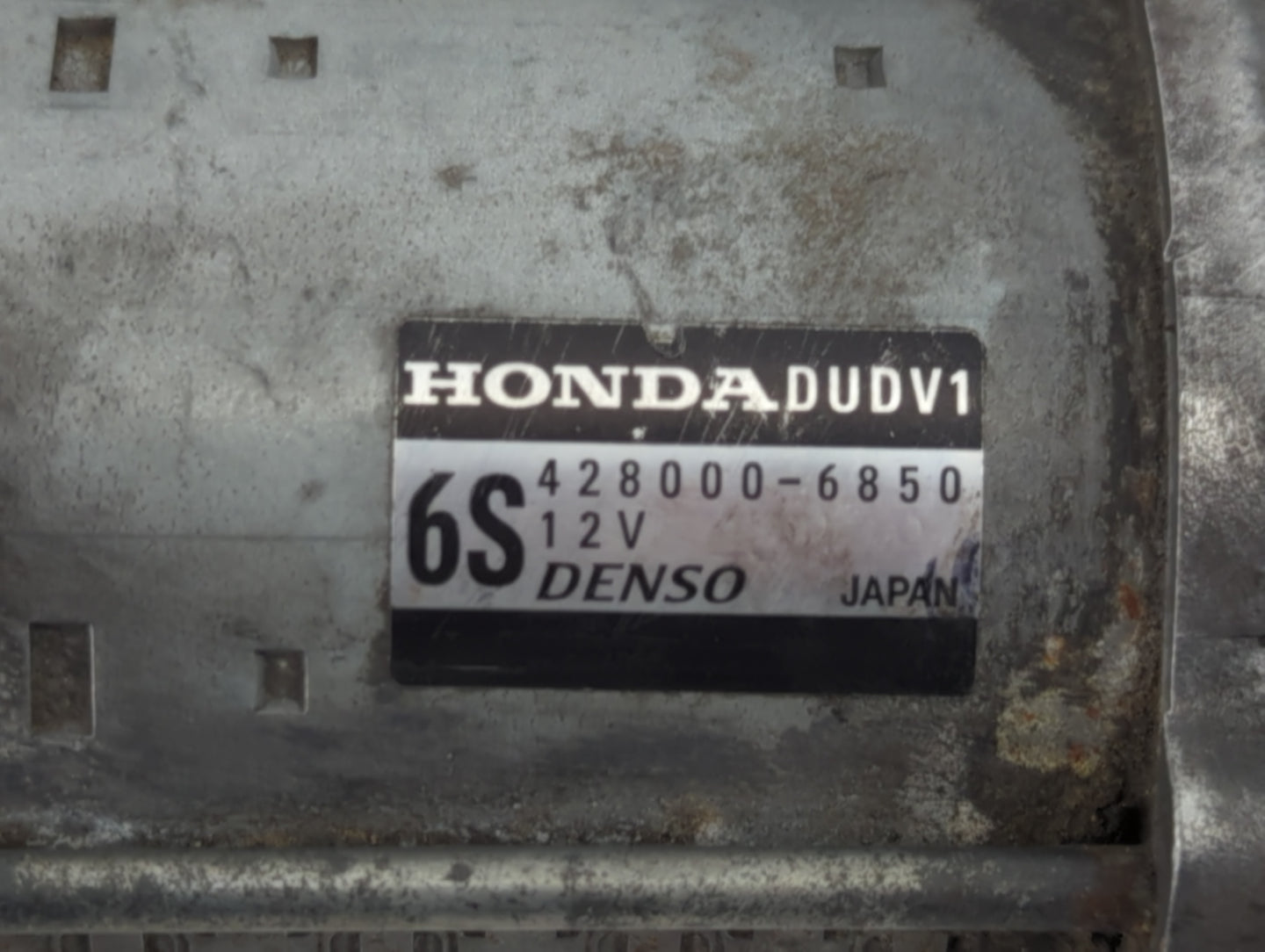 2011-2013 Honda Odyssey Car Starter Motor Solenoid OEM P/N:428000-6850 Fits Fits 2009 2010 2011 2012 2013 OEM Used Auto Part