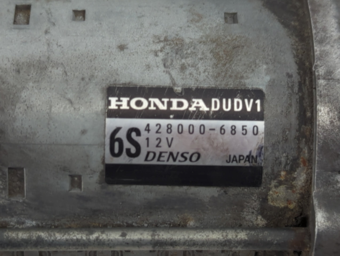 2011-2013 Honda Odyssey Car Starter Motor Solenoid OEM P/N:428000-6850 Fits Fits 2009 2010 2011 2012 2013 OEM Used Auto Part