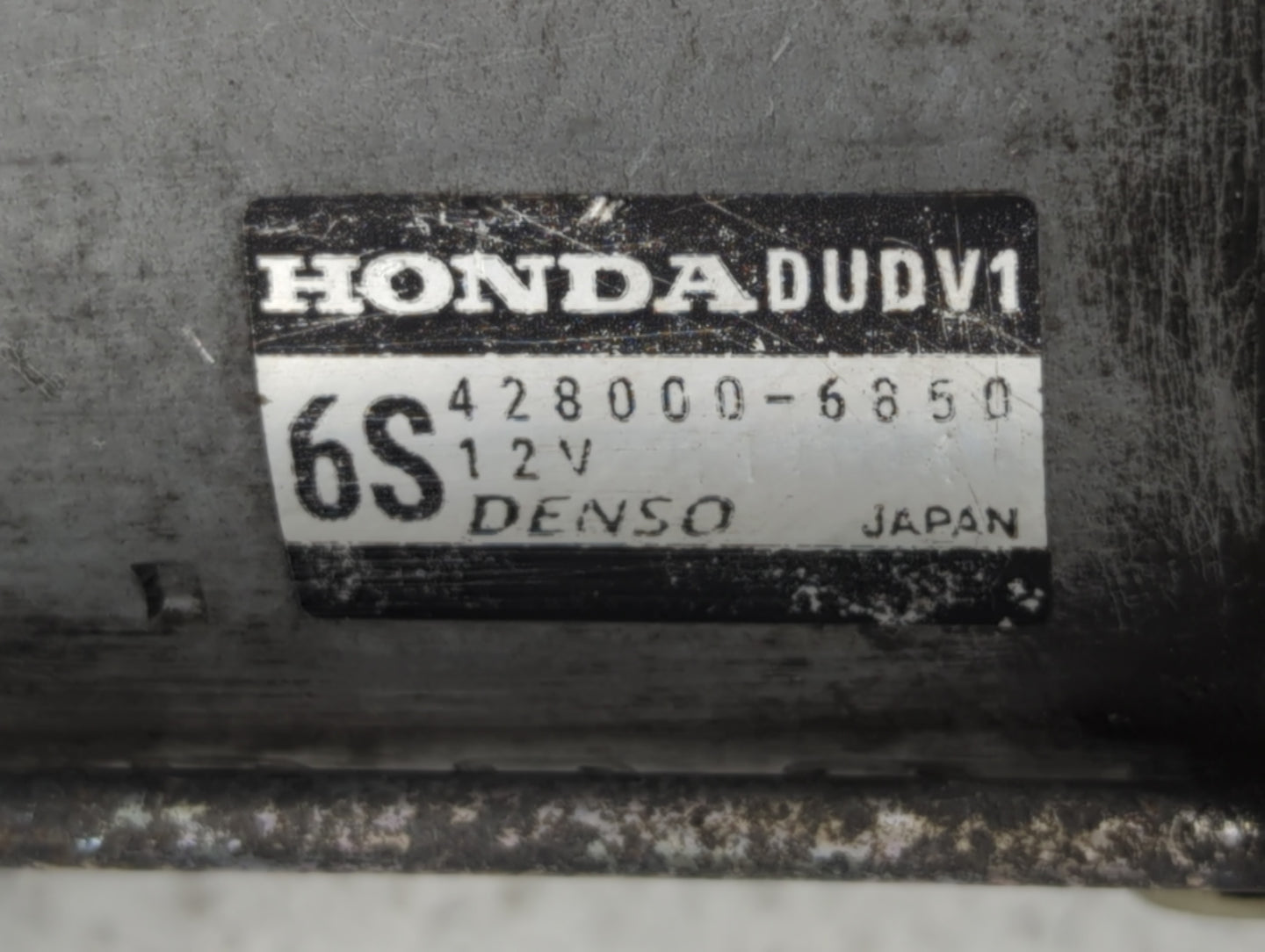 2011-2013 Honda Odyssey Car Starter Motor Solenoid OEM P/N:428000-6850 Fits Fits 2009 2010 2011 2012 2013 OEM Used Auto Part