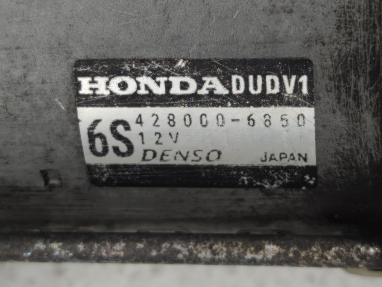 2011-2013 Honda Odyssey Car Starter Motor Solenoid OEM P/N:428000-6850 Fits Fits 2009 2010 2011 2012 2013 OEM Used Auto Part