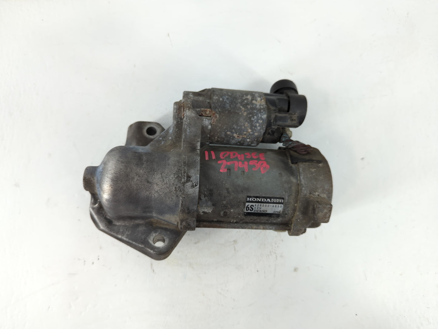 2011-2013 Honda Odyssey Car Starter Motor Solenoid OEM P/N:428000-6850 Fits Fits 2009 2010 2011 2012 2013 OEM Used Auto Part
