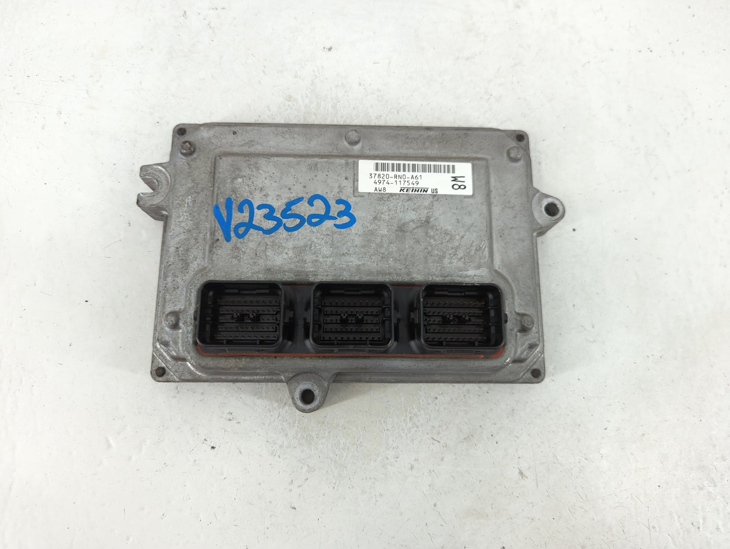 2011 Honda Pilot PCM Engine Control Computer ECU ECM PCU OEM P/N:37820-RN0-A61 Fits OEM Used Auto Parts - Oemusedautoparts1.