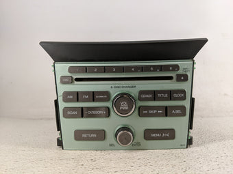compare product 2009-2011 Honda Pilot Radio AM FM Cd Player Receiver Replacement P/N:39100-SZA-A210 Fits Fits 2009 2010 2011 OEM Used Auto Parts