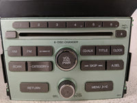 2009-2011 Honda Pilot Radio AM FM Cd Player Receiver Replacement P/N:39100-SZA-A210 Fits Fits 2009 2010 2011 OEM Used Auto P