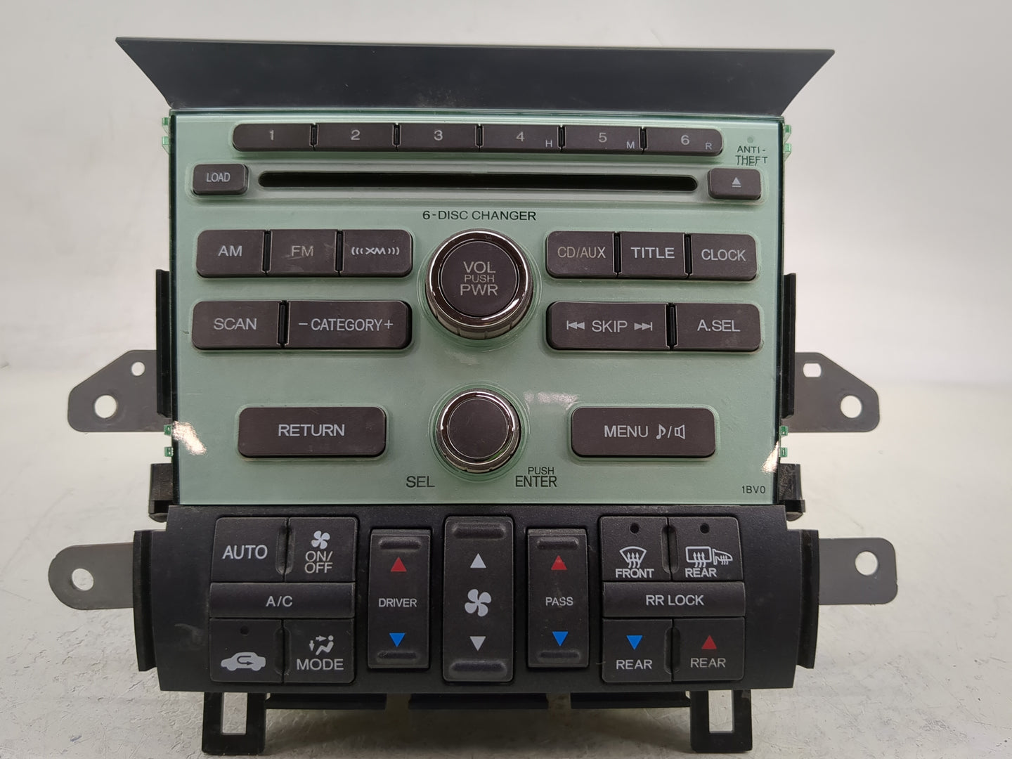 2009-2011 Honda Pilot Radio AM FM Cd Player Receiver Replacement P/N:39100-SZA-A210 Fits Fits 2009 2010 2011 OEM Used Auto P