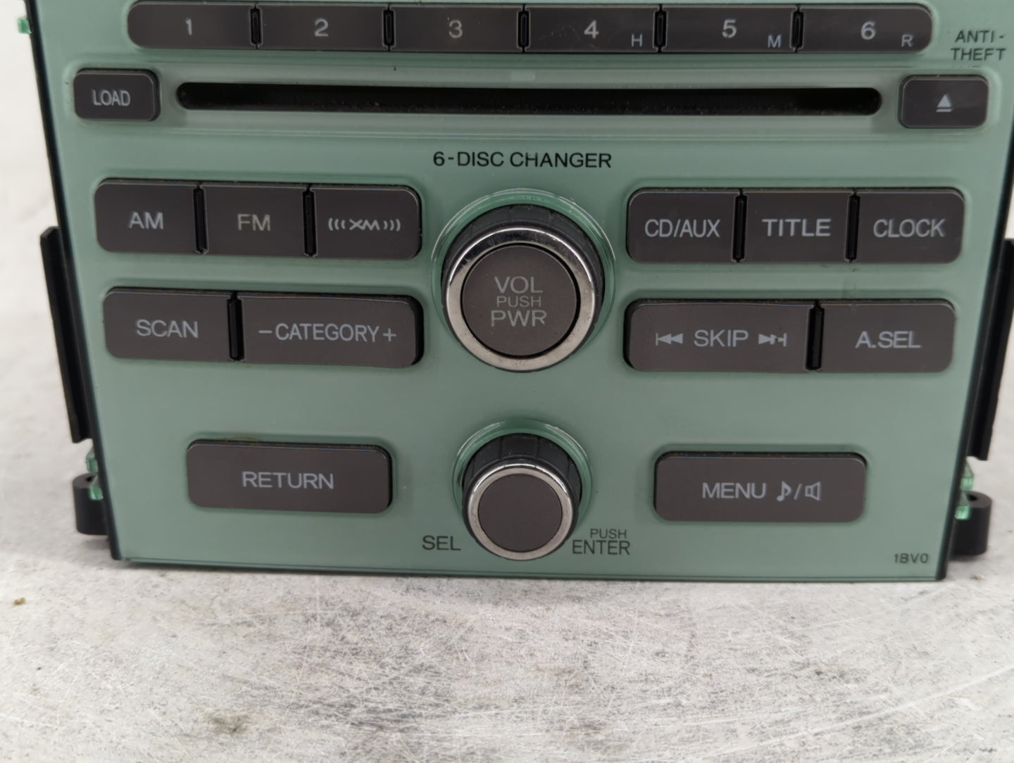 2009-2011 Honda Pilot Radio AM FM Cd Player Receiver Replacement P/N:39100-SZA-A210 Fits Fits 2009 2010 2011 OEM Used Auto P