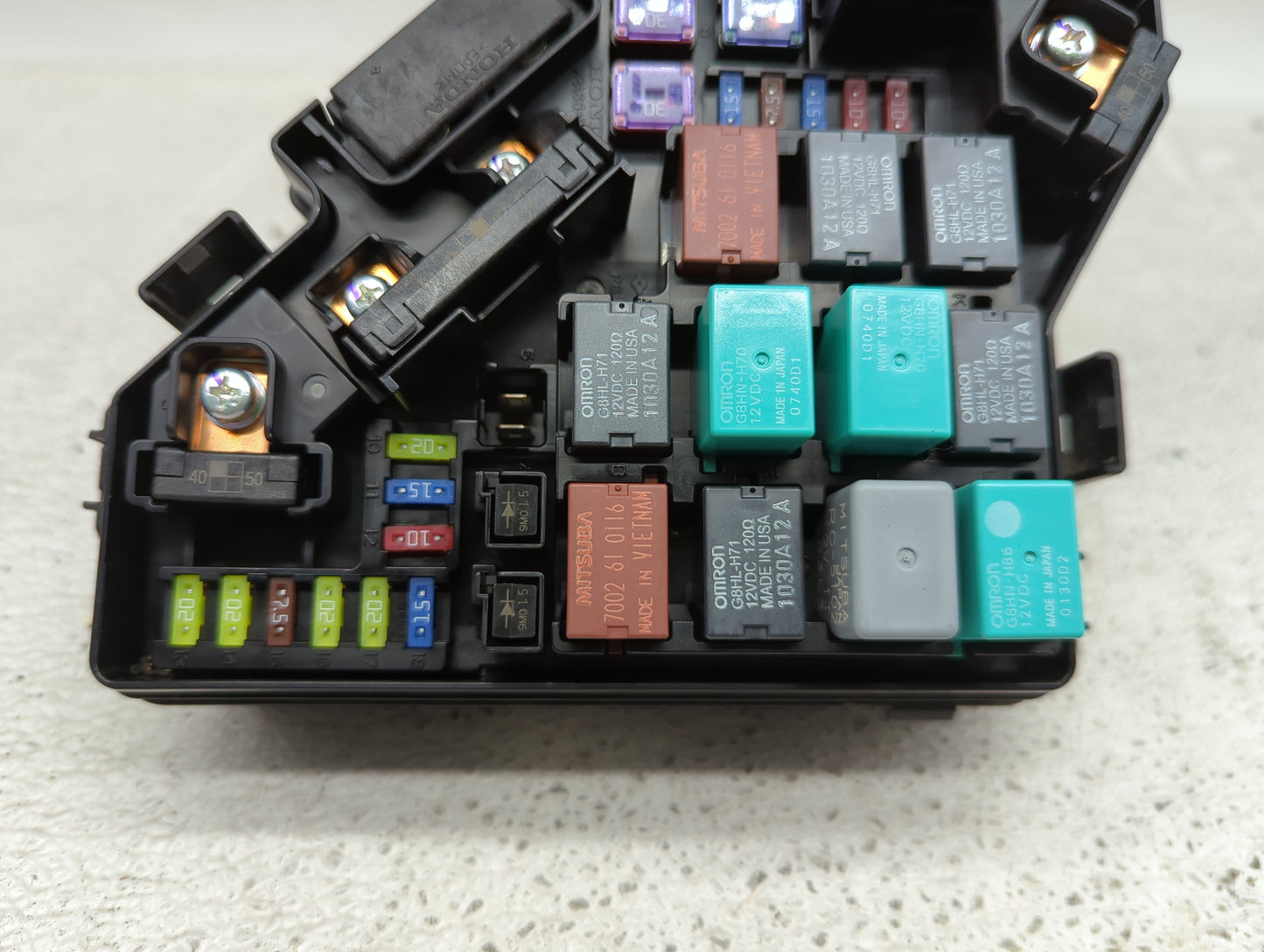 2009-2011 Honda Pilot Fusebox Fuse Box Panel Relay Module P/N:05140A Fits Fits 2009 2010 2011 OEM Used Auto Parts - Oemuseda