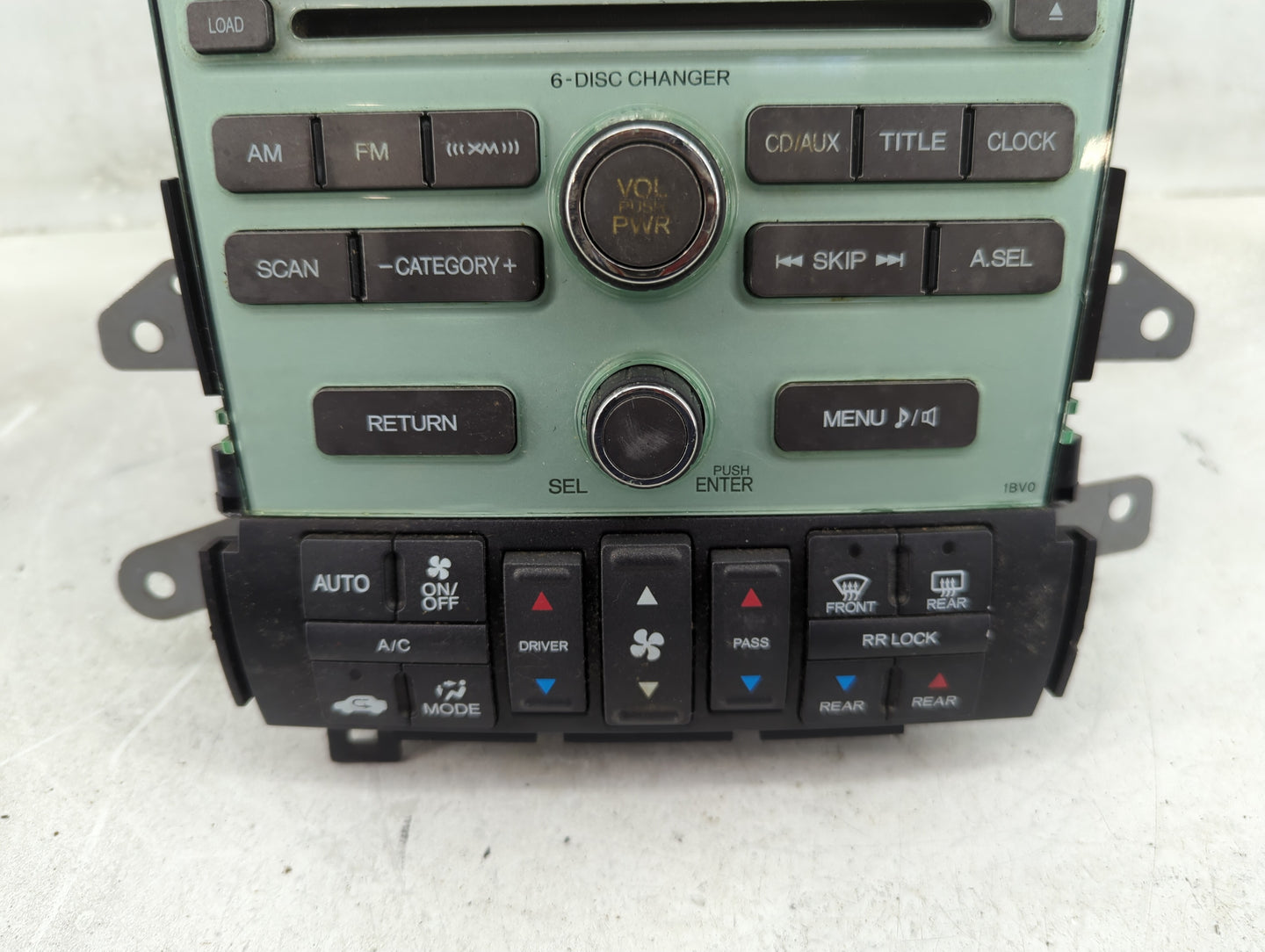 2009-2011 Honda Pilot Radio AM FM Cd Player Receiver Replacement P/N:39100-SZA-A210 Fits Fits 2009 2010 2011 OEM Used Auto P