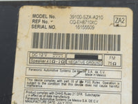2009-2011 Honda Pilot Radio AM FM Cd Player Receiver Replacement P/N:39100-SZA-A210 Fits Fits 2009 2010 2011 OEM Used Auto P