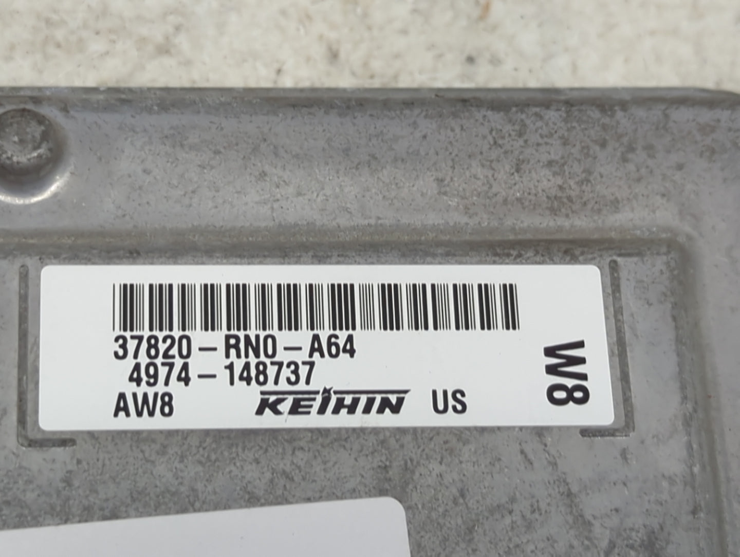 2011 Honda Pilot PCM Engine Control Computer ECU ECM PCU OEM P/N:37820-RN0-A64 4974-148737 Fits OEM Used Auto Parts - Oemuse